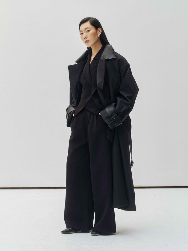 Oblique Trench Coat